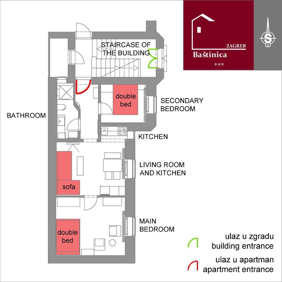 Bastinica Superior Apartment, Old Town In City Center Zagreb Dış mekan fotoğraf